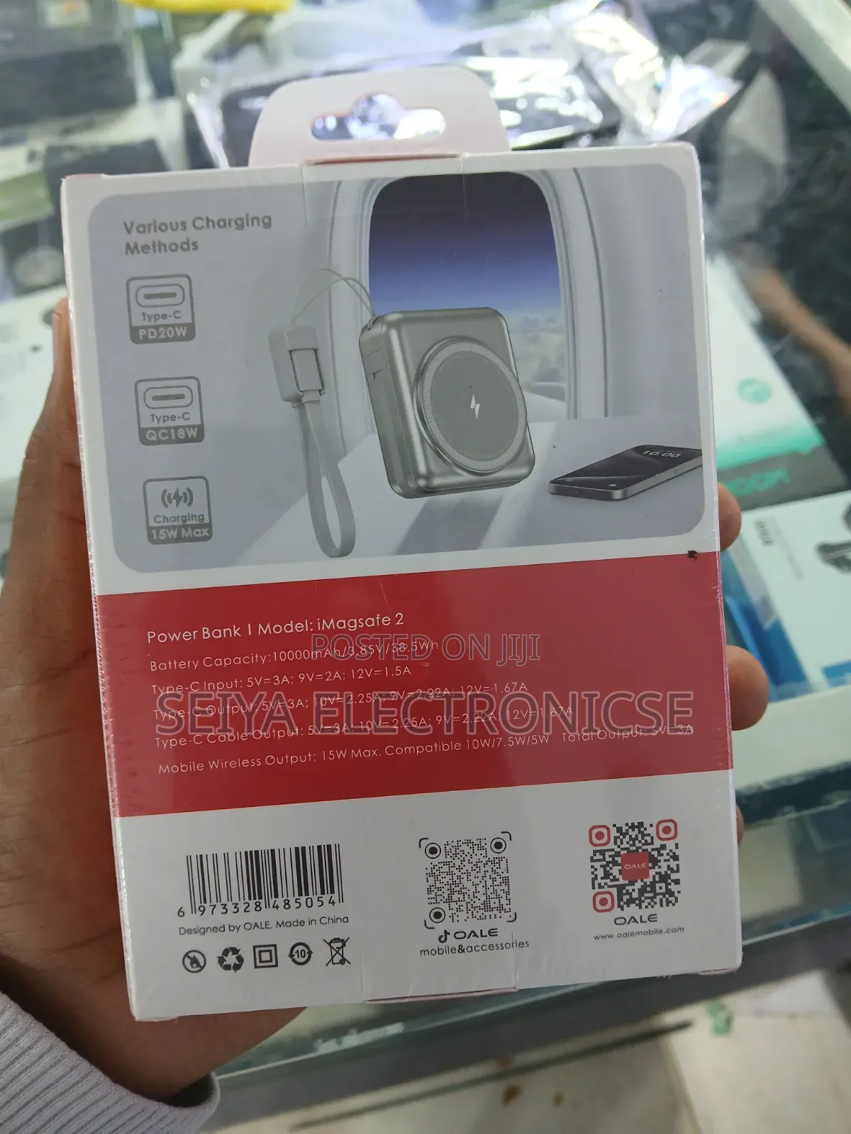 Oale Magsafe 10,000mah Magnetic Power Bank
