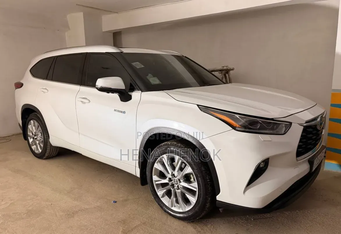 Toyota Highlander Hybrid 2023 White