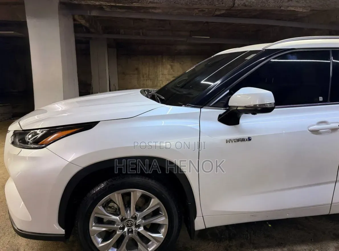 Toyota Highlander Hybrid 2023 White