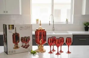 7 Pieces Glassware Set