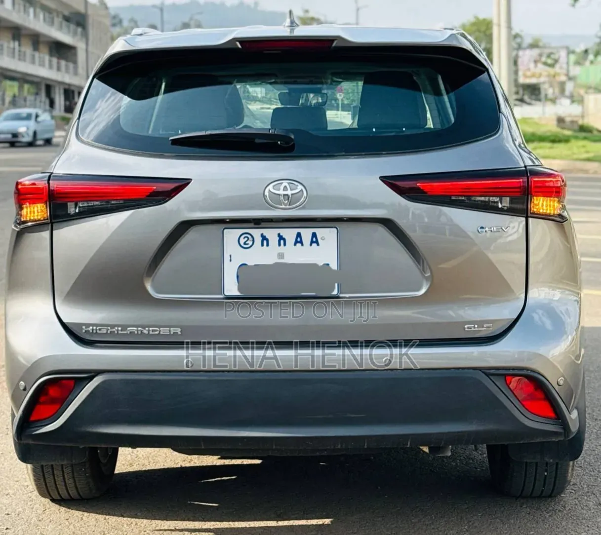 Toyota Highlander Hybrid 2026 Silver