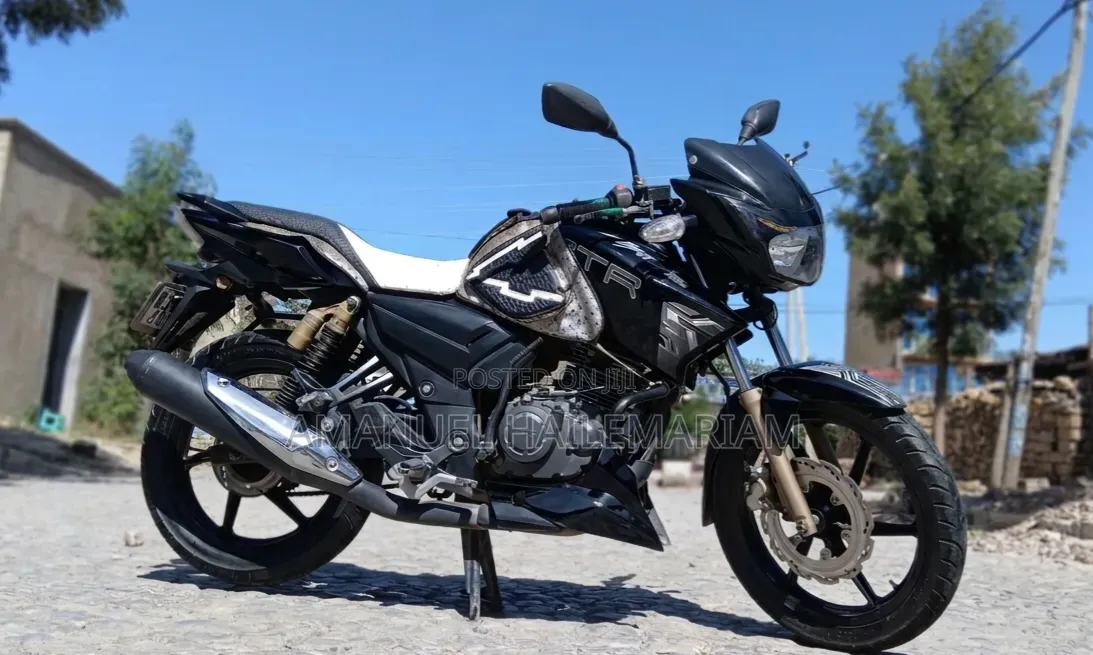TVS Apache 180 RTR 2017 Black