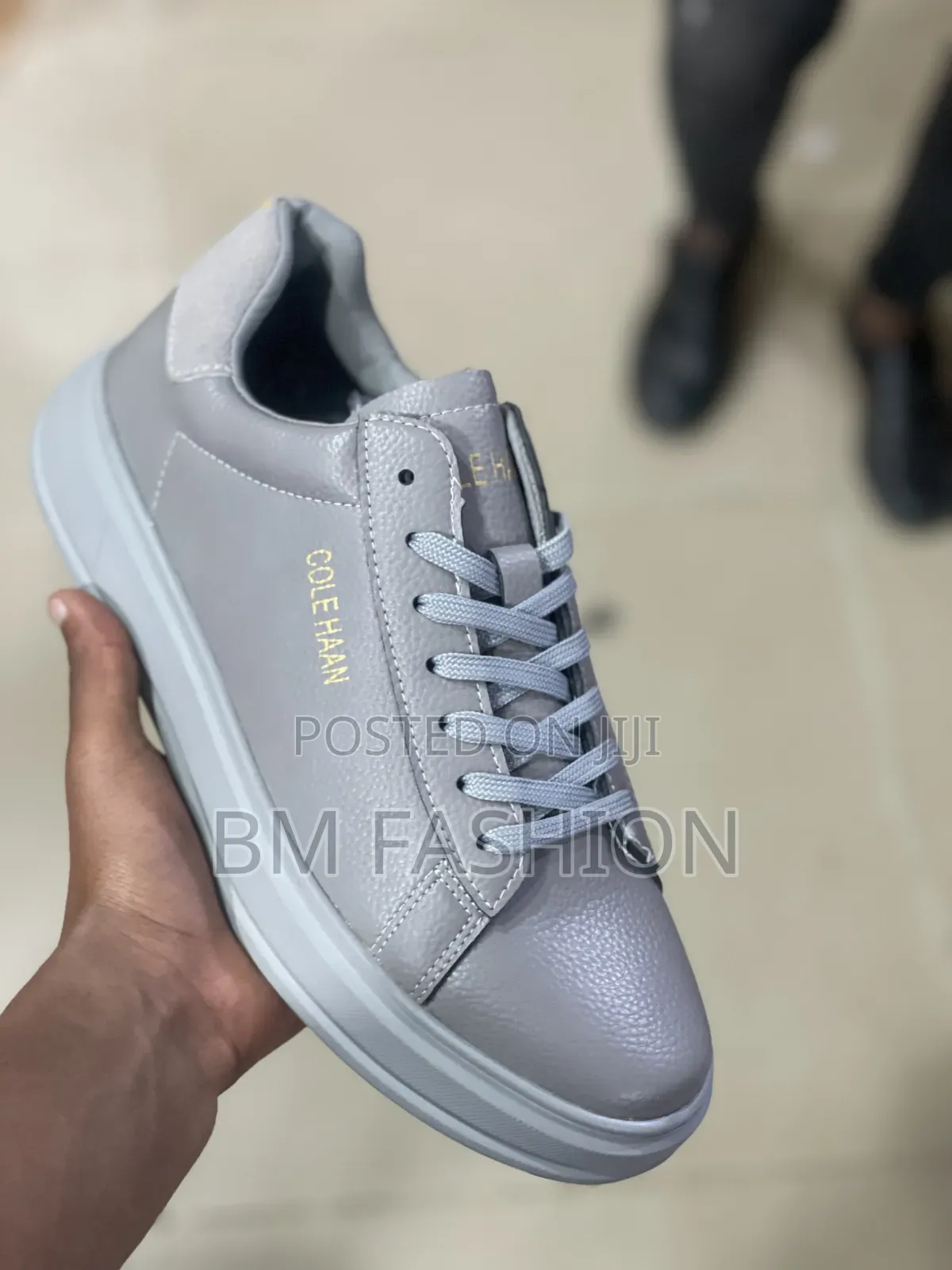 Cole Haan Pebbled Leather Sneakers