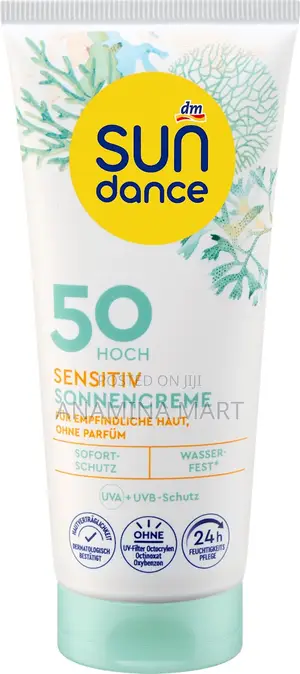 Sensitive Sun Cream, SPF 50, 100 Ml