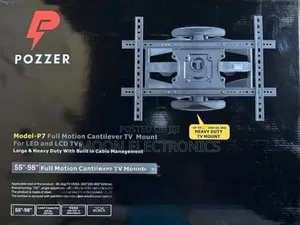 Pozzer Tv Wall Mount - P7 Full Motion (55" - 98") - Heavy Tv