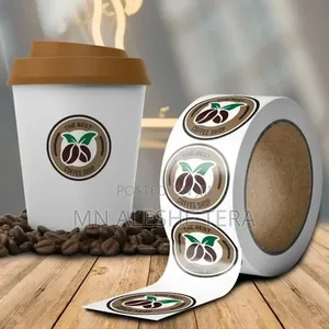 Coffee Cup and Logo Maker
