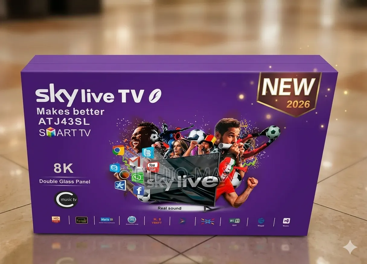 Skylive 43” Smart Android Tv – Double Glass | New Arrival 2026