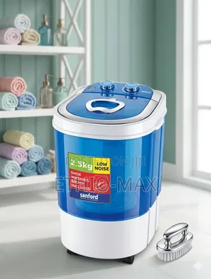 Sanford Mini Washing Machine 2.5kg – Compact Portable | Perfect For