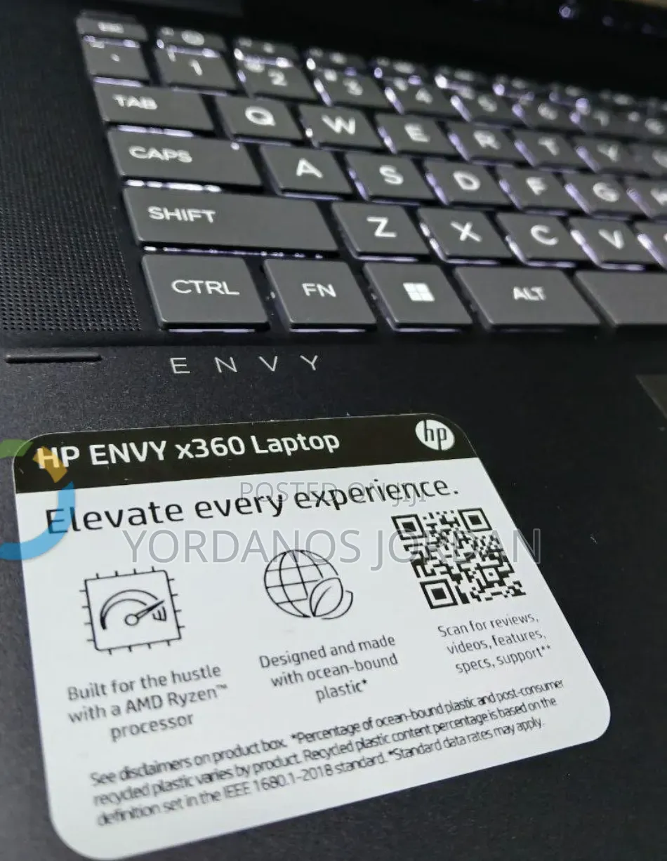 New Laptop HP Envy X360 8GB AMD Ryzen 5 SSD 256GB