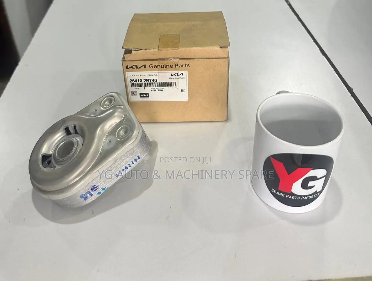 Original Oem Hyundai Engine Oil Cooler 26410-2b740