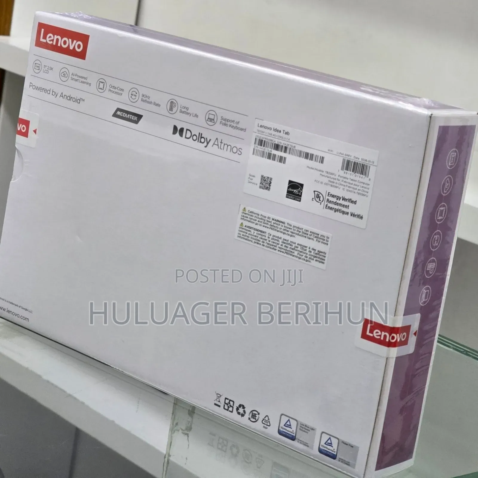New Lenovo Tab K11 128 GB Silver