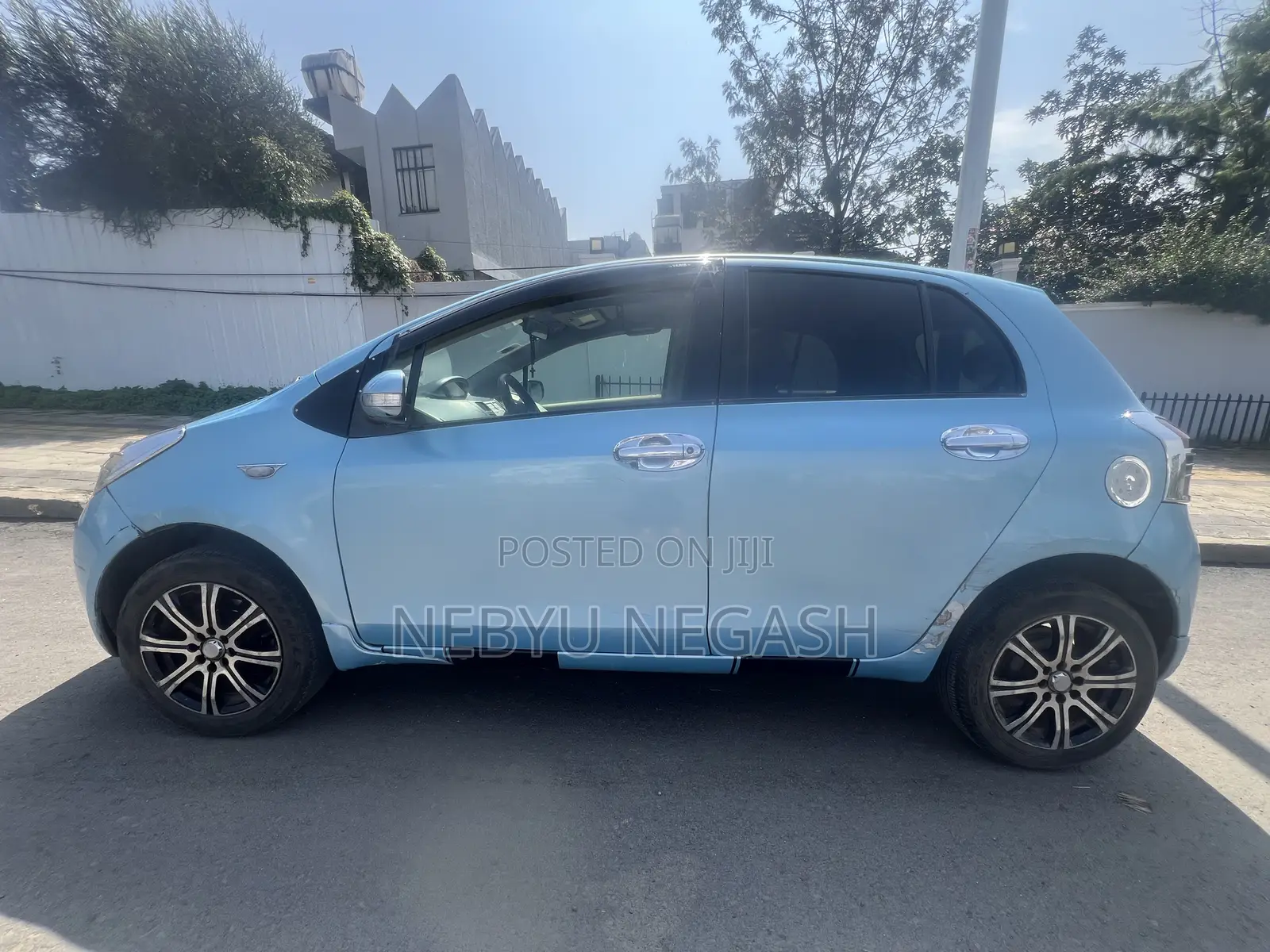 Toyota Yaris 2007 Blue