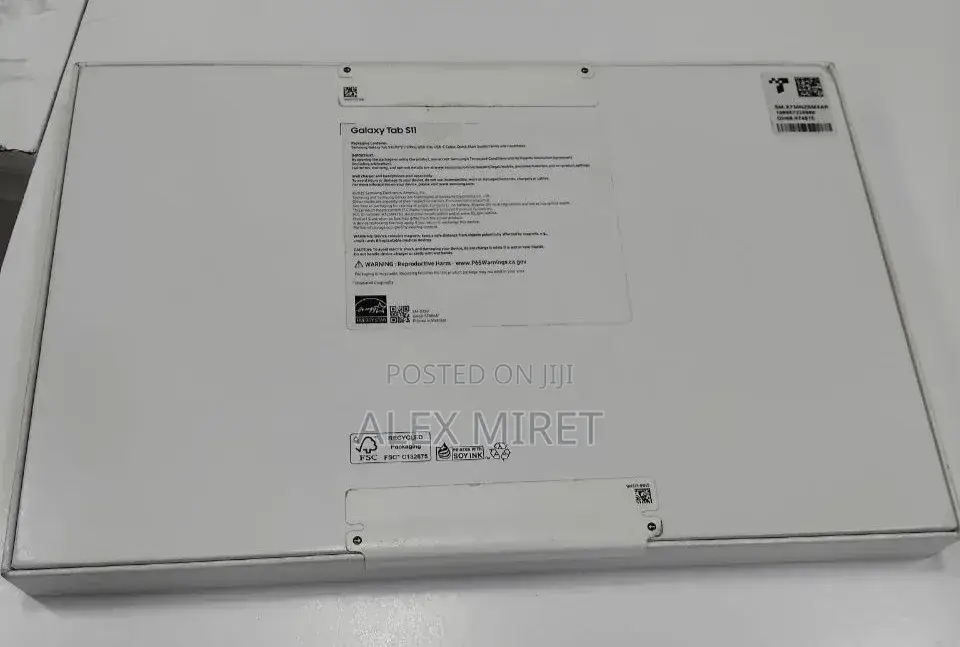 New Samsung Galaxy Tab S11 5G 256 GB Silver