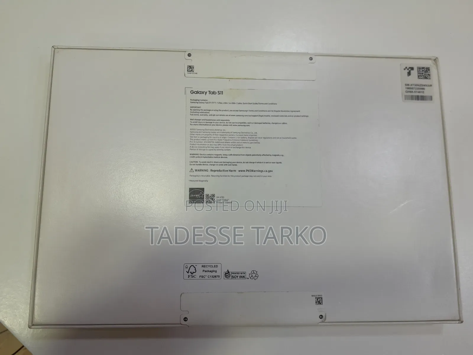 New Samsung Galaxy Tab S11 5G 256 GB Black
