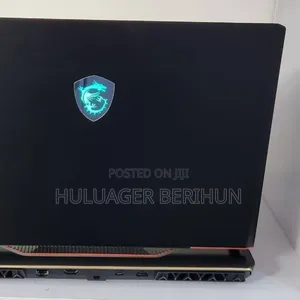 New Laptop MSI Raider GE68HX 13VI-202US 32GB Intel Core i9 SSD 1T