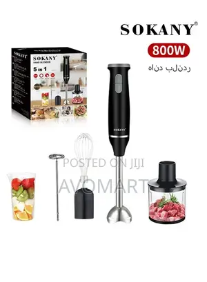 Sokany Multifunctional Hand Blender 5in 1