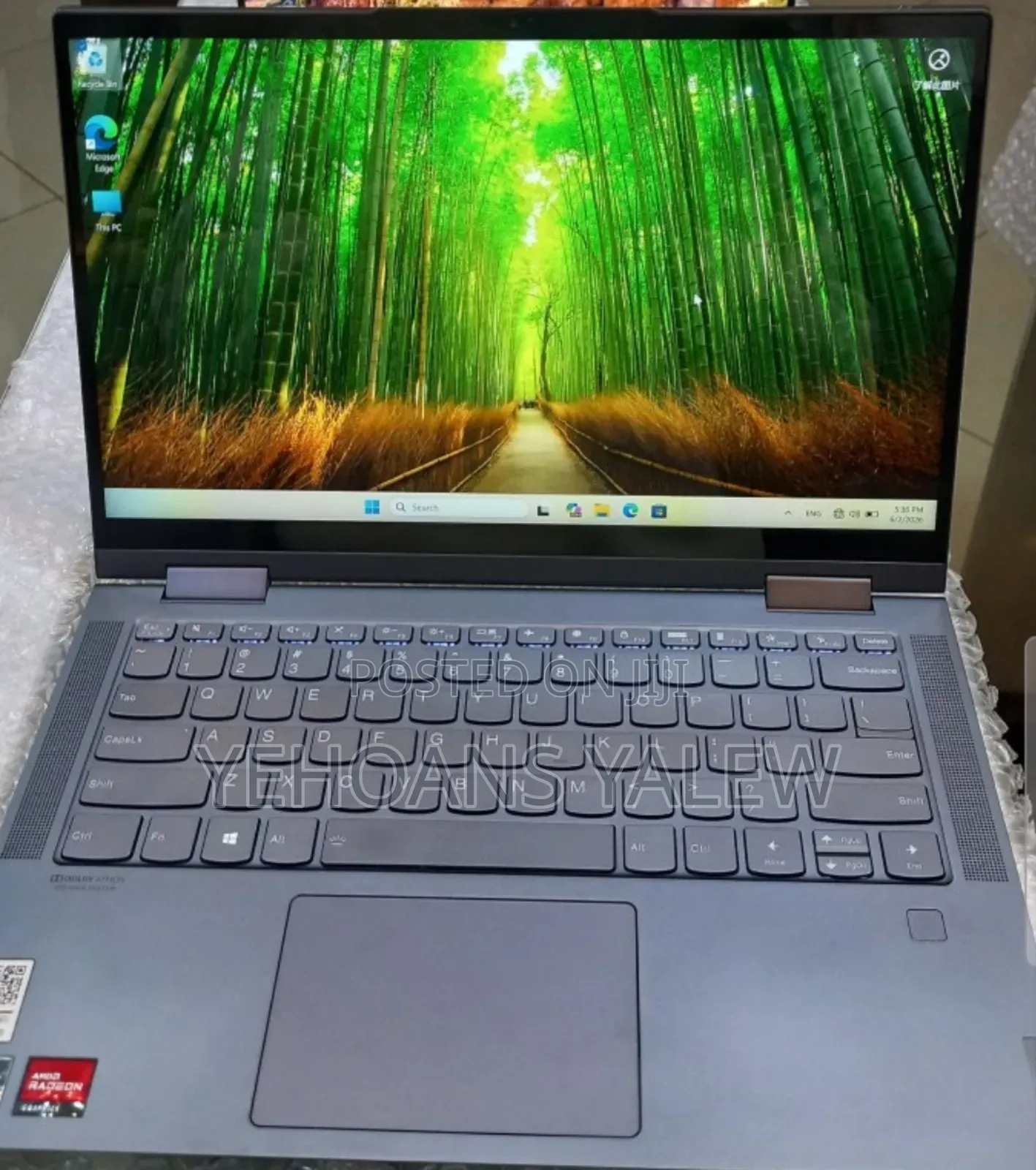 New Laptop Lenovo Yoga 710 16GB AMD Ryzen 7 SSD 512GB