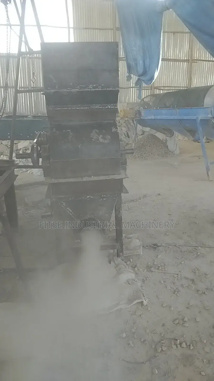 Quartz Gold Hammer Mill በሰአት 2 Ton
