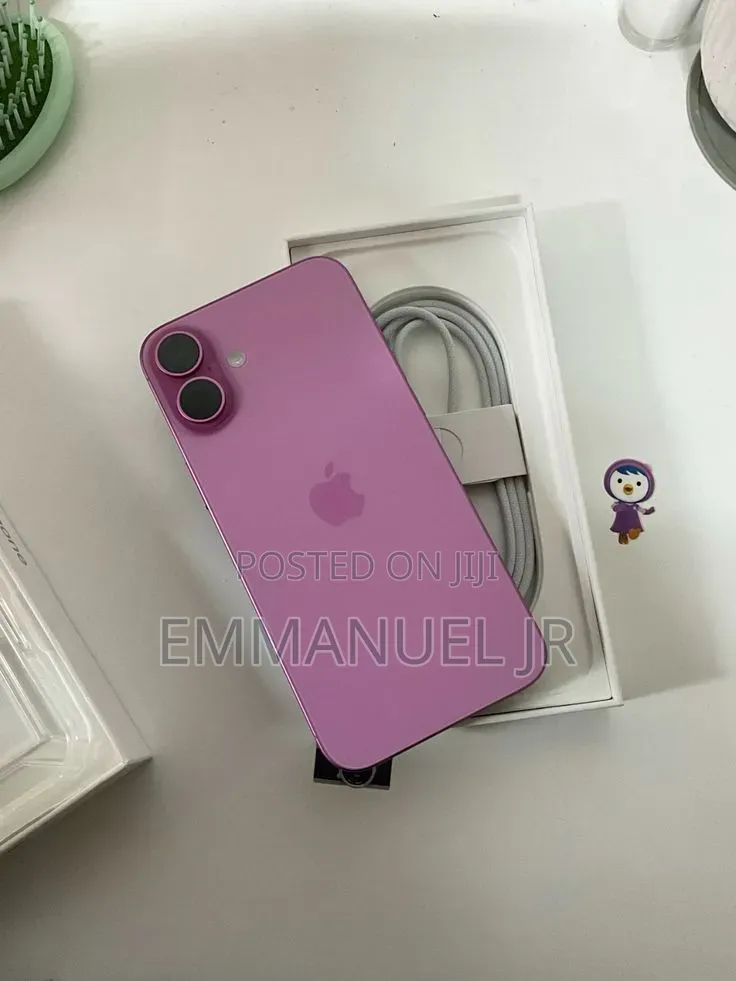 New Apple iPhone 16 Plus 256 GB Pink