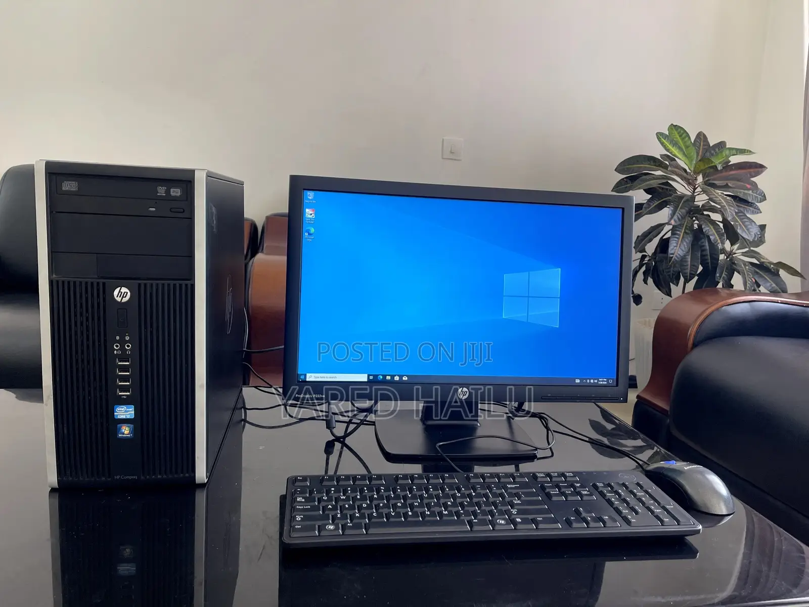 New Desktop Computer HP 4GB Intel Core i7 HDD 500GB