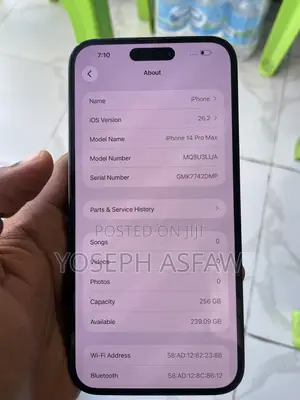 Apple iPhone 14 Pro Max 256 GB Black