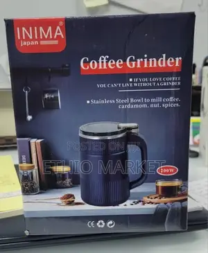 Inima Stainless Steel Coffee Grinder