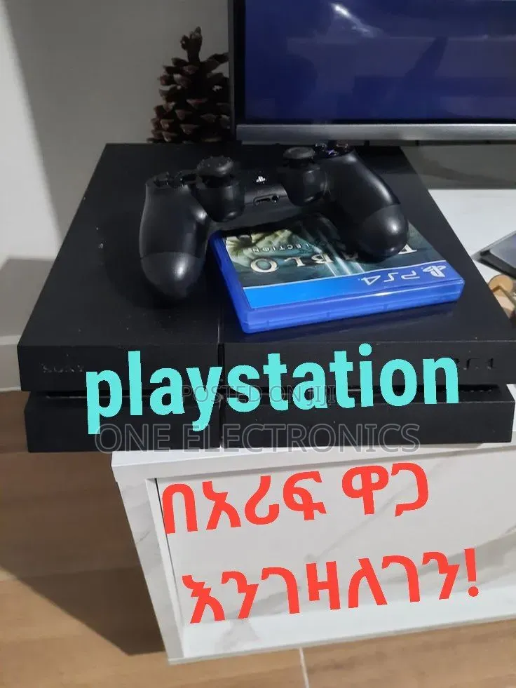 1 Ps4 Slim Fat Pro and Ps5 እገዛለሁ