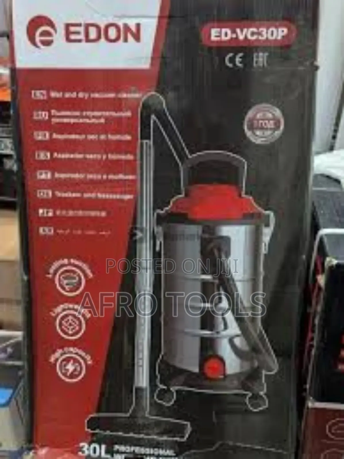 30l Edon Dry and Wet Vacuum Cleaner