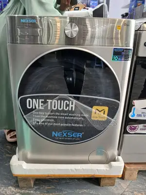 Nexser Model Ns10786xs Washing Machine, a 10kg Front-Load Unit In