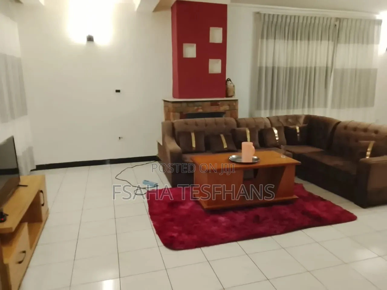 Furnished 2bdrm Apartment in Finished Apartments, Yeka for rent