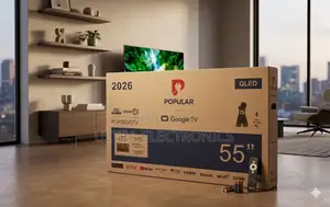 Popular 55-inch Qled Google Tv (Model Pop55gqtv) With