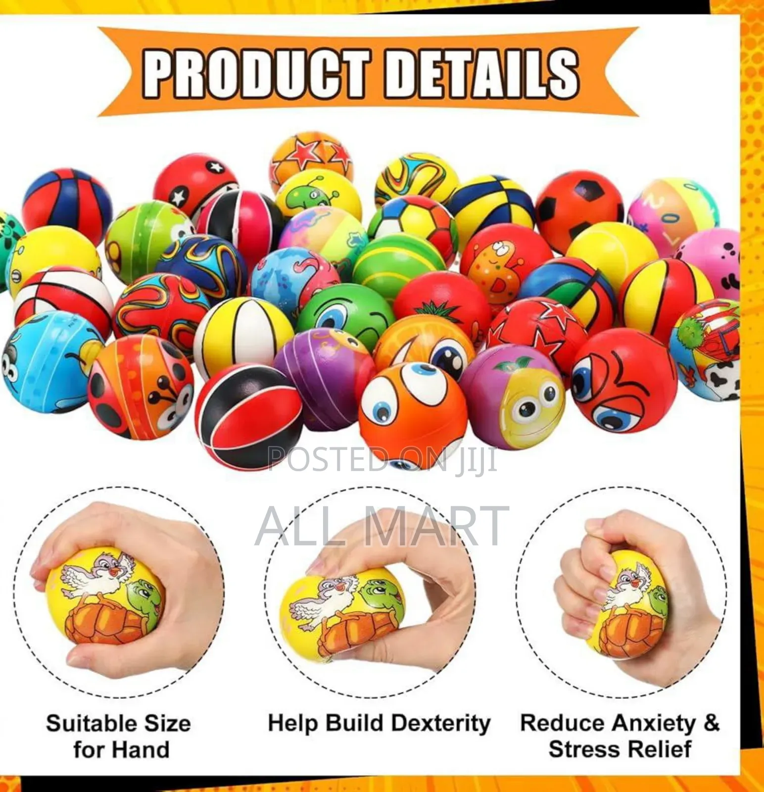 Mini Foam Stress Balls