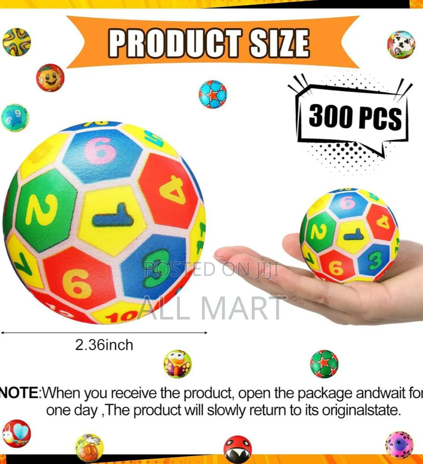 Mini Foam Stress Balls