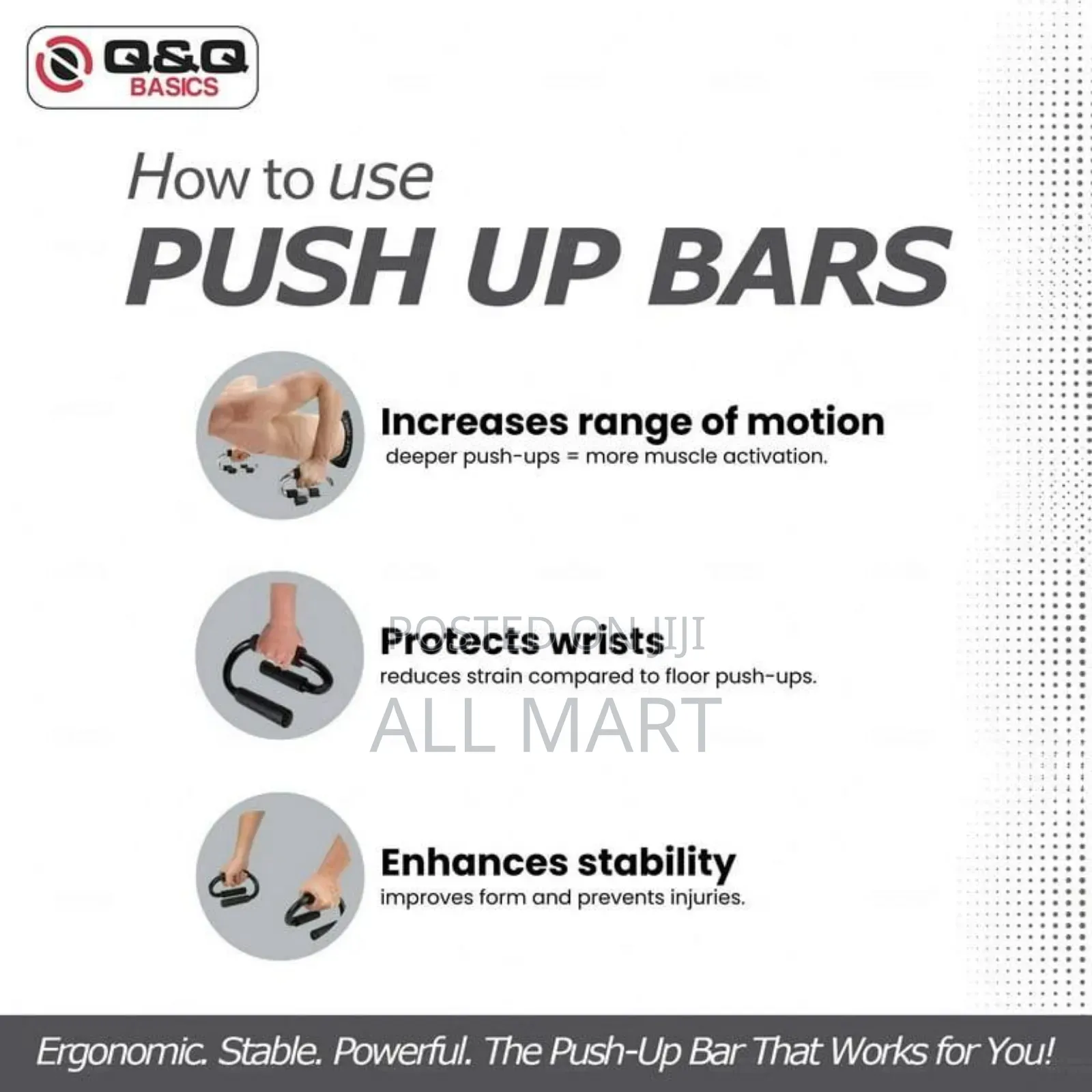 S-Type Push-Up Bar