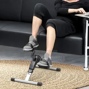 Folding Pedal Exerciser Under Desk Bike Portable Fot Hand ጠንካራ የእጅ ፔዳል