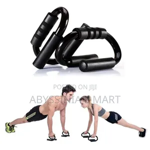 Ergonomic Design S-Type Push-Up Bar