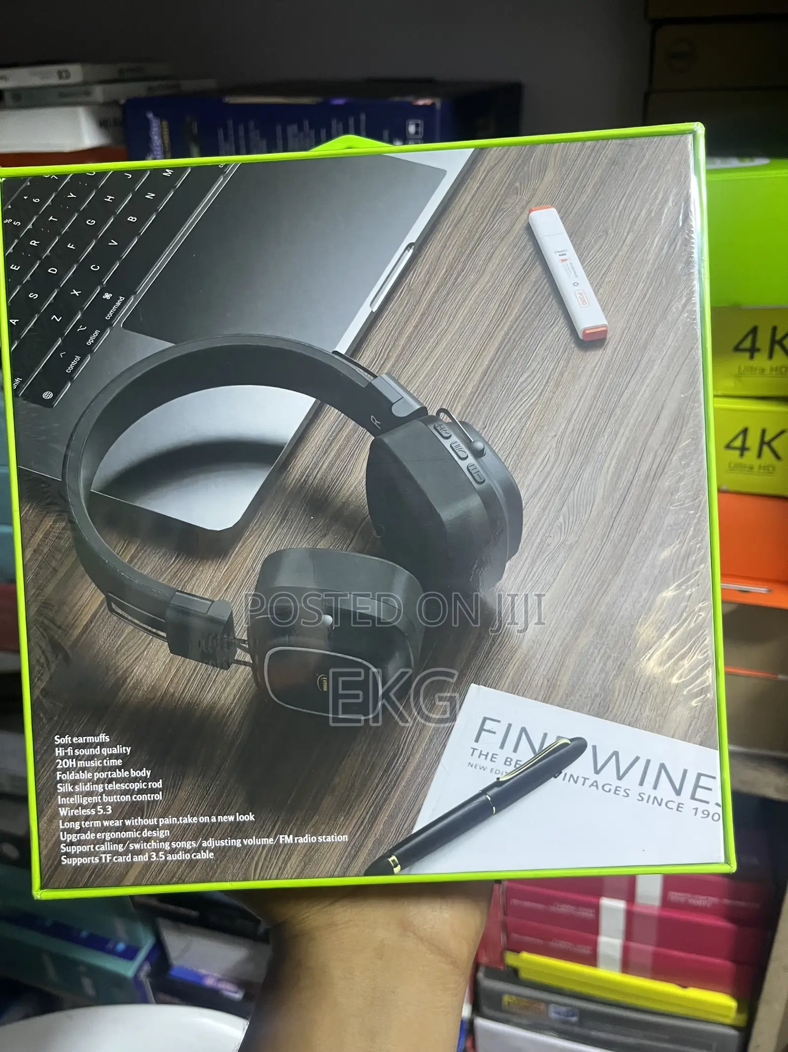 Ruggas Modern Hi-Fi Wireless Headset
