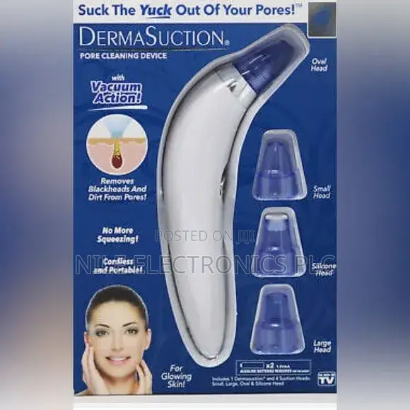 Derma Suction Facial Pore Cleaner ፅድት ፍክት ያለ ፊት አንዲኖሮት የሚረዳ ማሽን