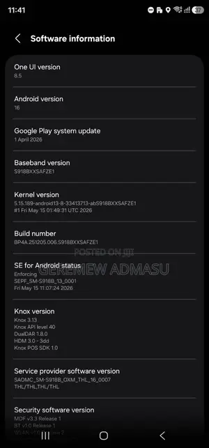 Samsung Galaxy S23 Ultra 256 GB Gray