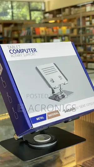 Tablet Stand (Tablet Holder) 360 Rotating Metal