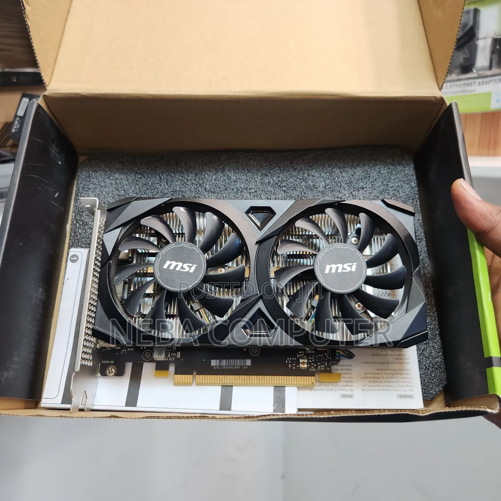 Msi Geforce RTX 3050 6gb Ventus 2x E 6gb Oc