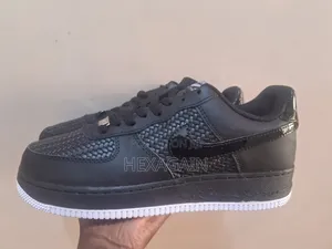 Nike Air Force 1 Black Woven Edition