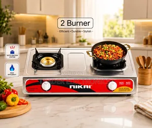 Nikura 2 Gas Burner Stove – Original Quality
