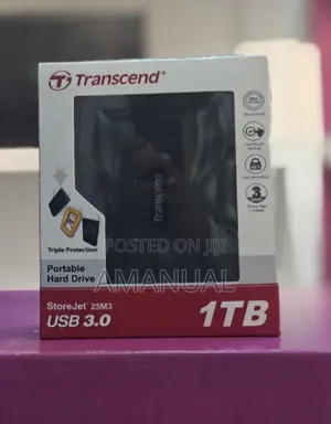 1tb Transcend External Hard Disk