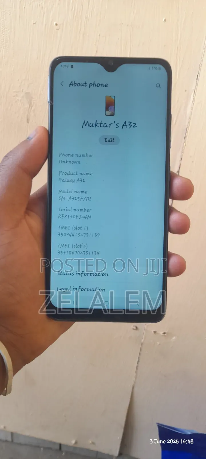 Samsung Galaxy A32 128 GB Blue