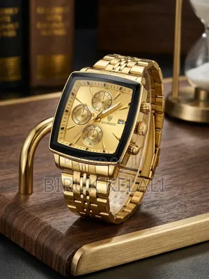 Binbond Chronograph Watch Features a Distinct Square Case