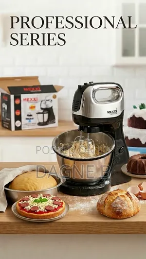 Mexxi Mx-903-LRG Stand Bowl Mixer የሊጥ ማቡኪያ