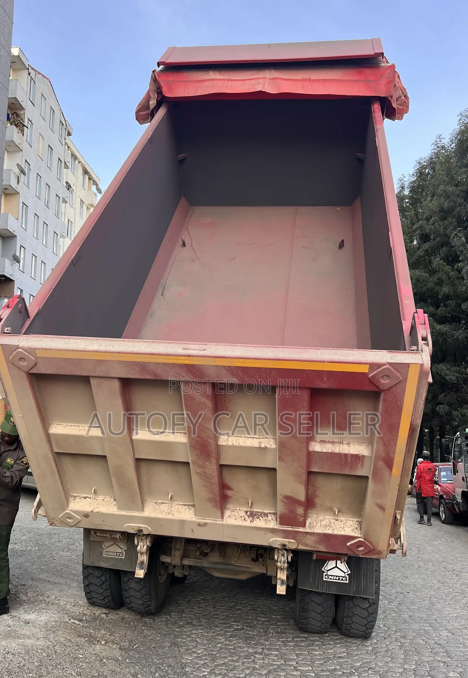 Sino Dump Truck By Cash (ሸራ በሌለው)