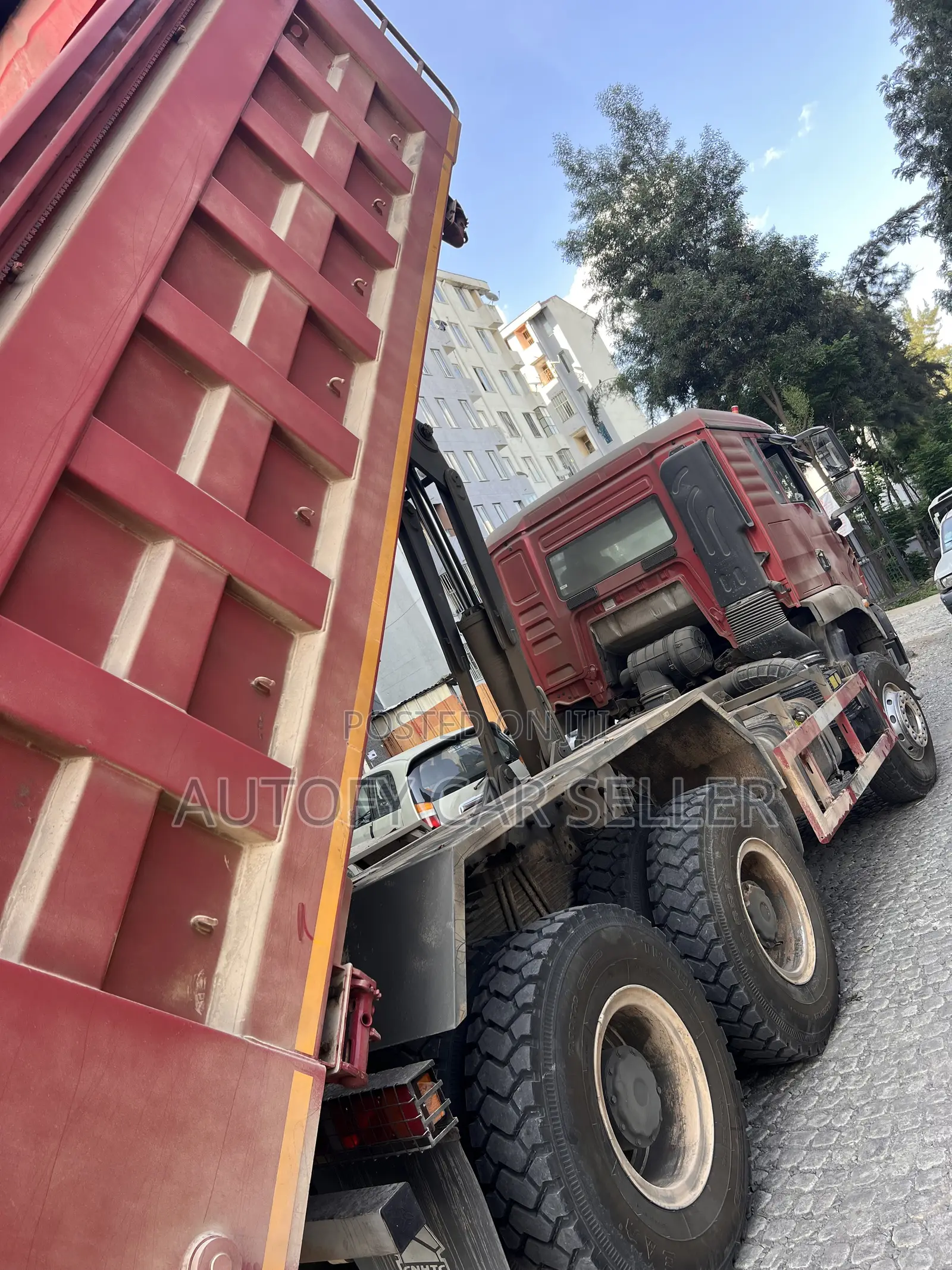 Sino Dump Truck By Cash (ሸራ በሌለው)