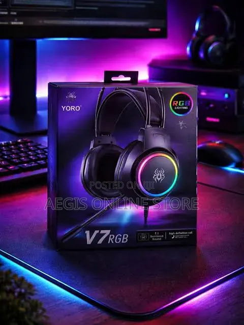 Yoro V7 RGB Gaming Headsets